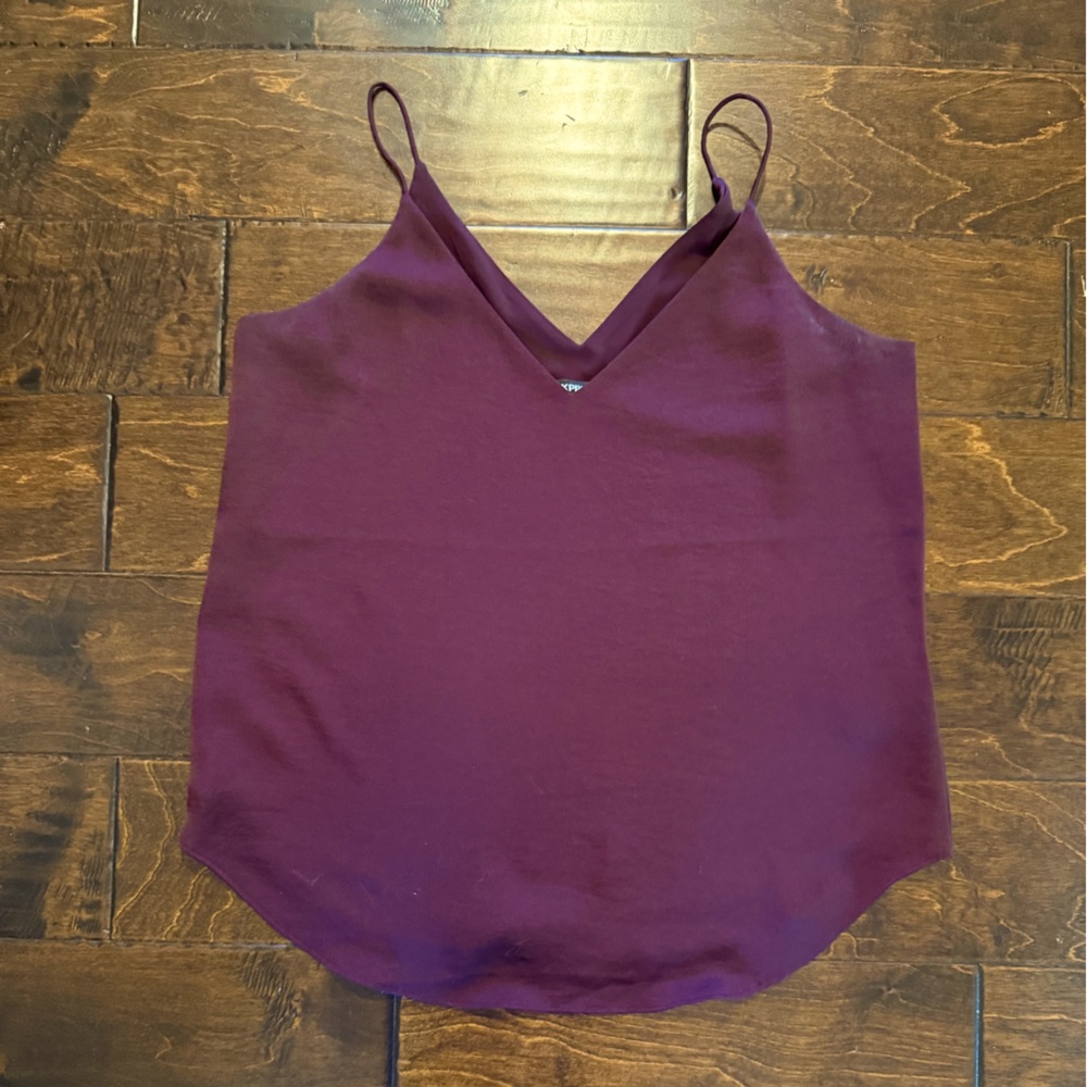 Burgundy Purple Women's Top